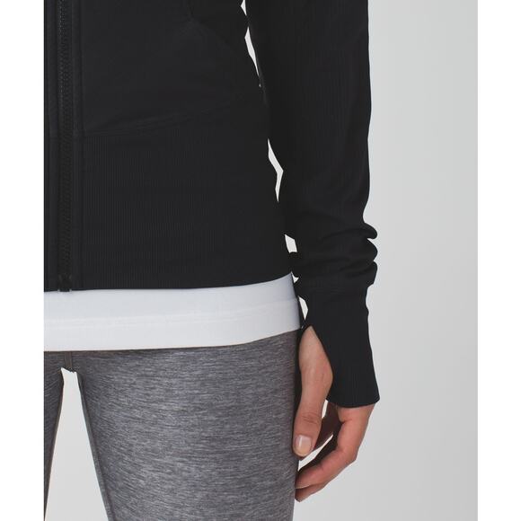 Lululemon In Flux Jacket Black Size 6 - Picture 6 of 11